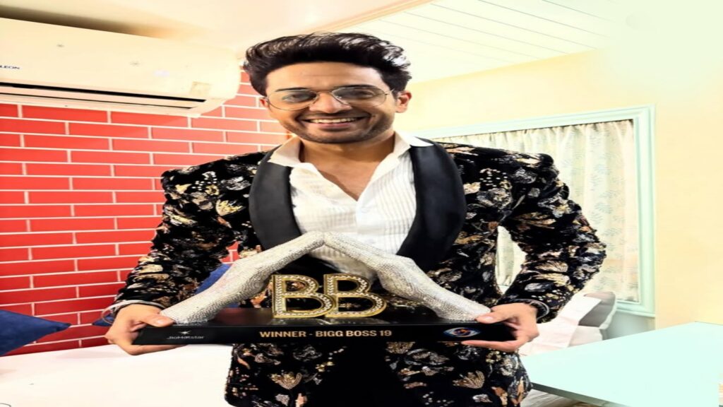 Bigg Boss season 19 Winner Gaurav Khanna
